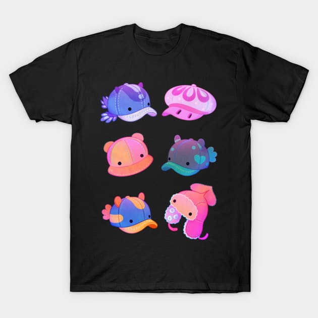 Marine life hat T-Shirt by pikaole